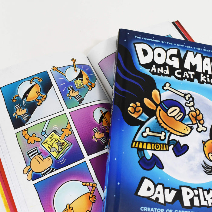 Dog Man Collection 9 Books Set by Dav Pilkey - Ages 7-9 - Hardback 7-9 Scholastic