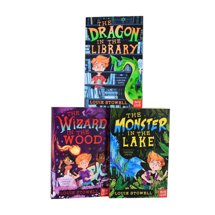 Kit the Wizard Series 3 Books Collection Set By Louie Stowell - Paperback - Age 7-9 7-9 Nosy Crow Ltd