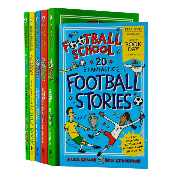 Football School Season 6 Books Collection Set By Alex Bellos & Ben Lyttleton - Age 7-11 - Paperback 7-9 Walker Books Ltd