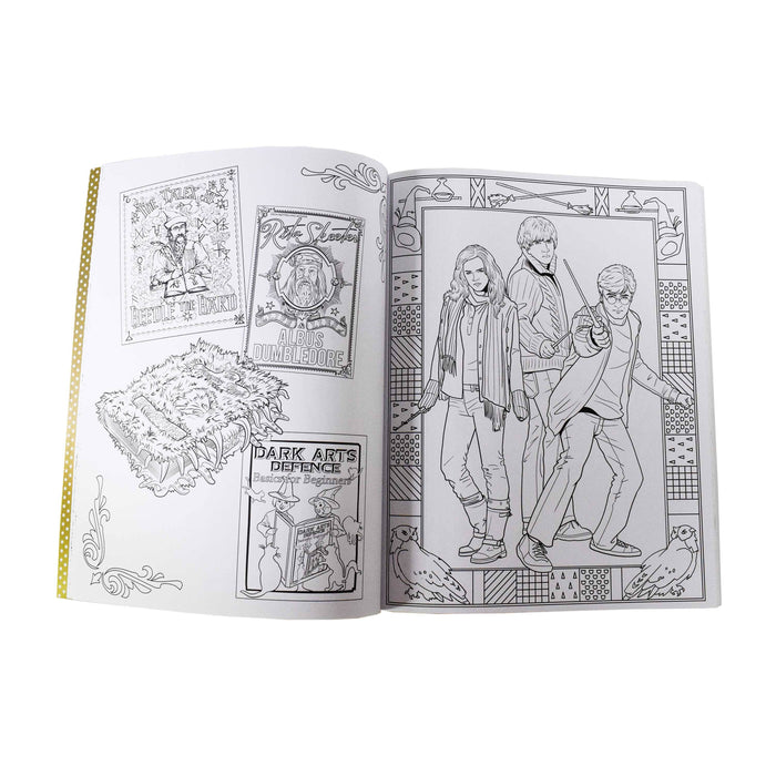 Harry Potter Colouring Book Celebratory Edition - Paperback - Age 7 - 10 years 7-9 Studio Press