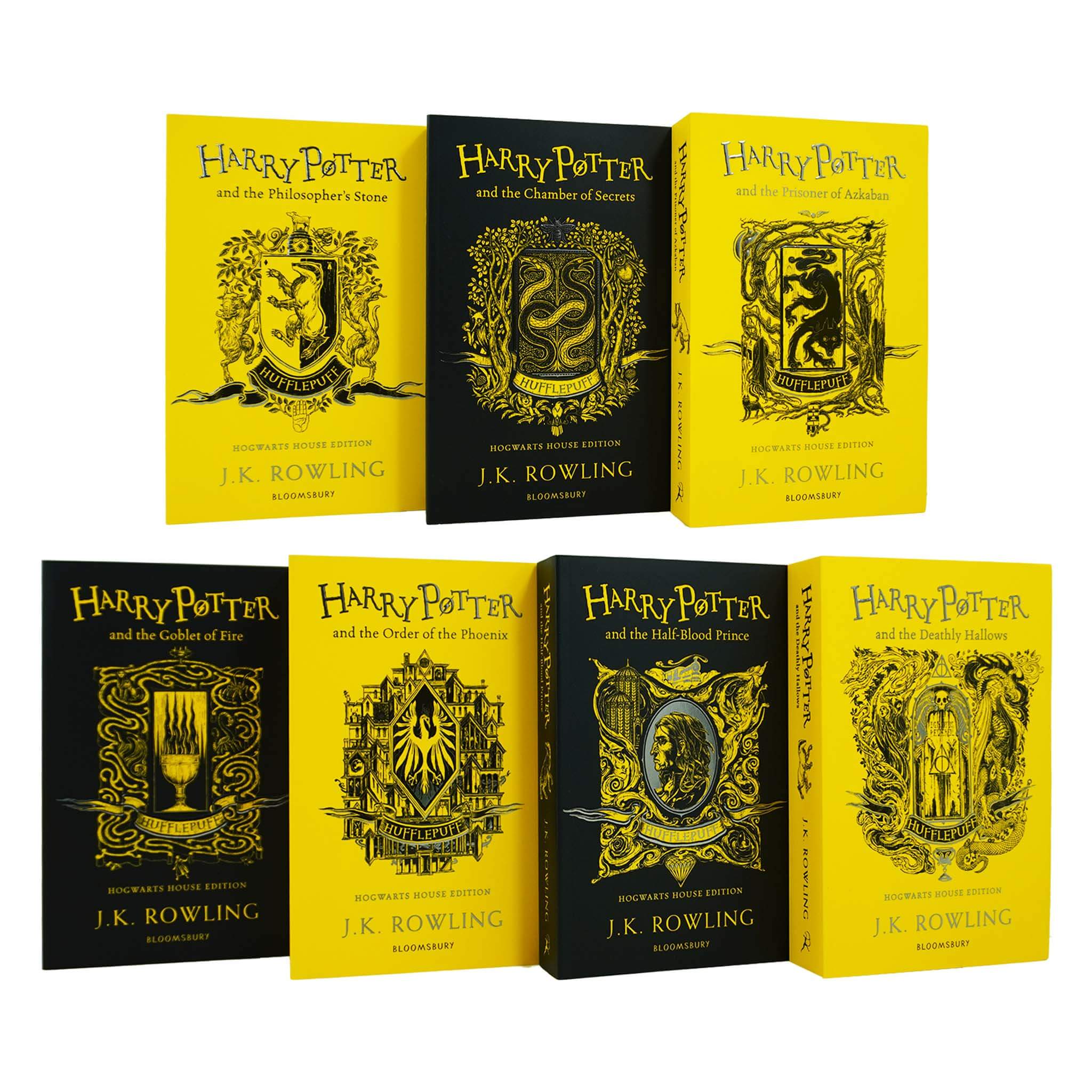 Harry Potter: Hogwarts House Editions - Hufflepuff 7 Books Box Set