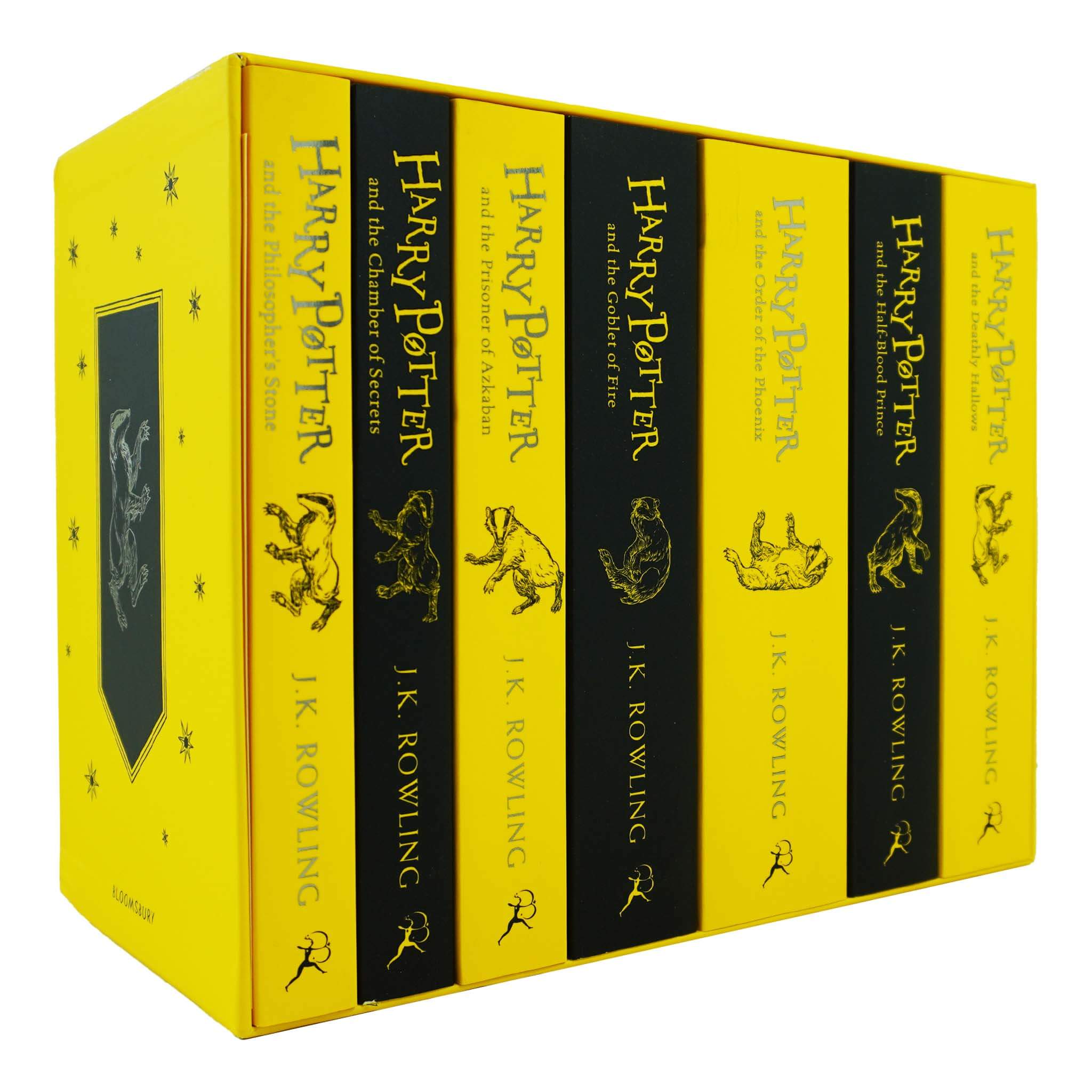 Harry Potter: Hogwarts House Editions - Hufflepuff 7 Books Box Set