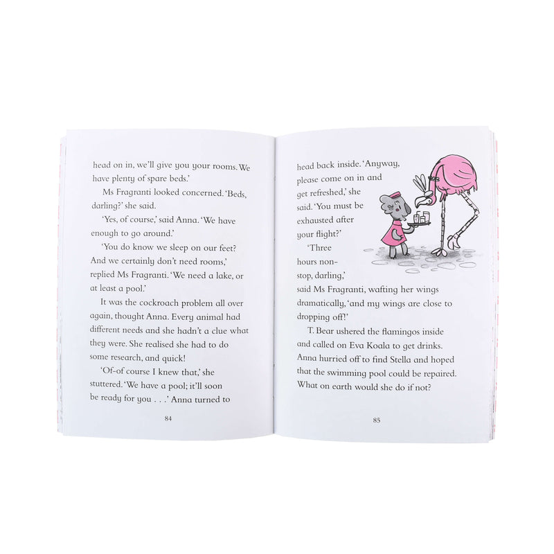 Hotel Flamingo Series 4 Books Collection By Alex Milway - Paperback - Age 7-9 5-7 Piccadilly Press