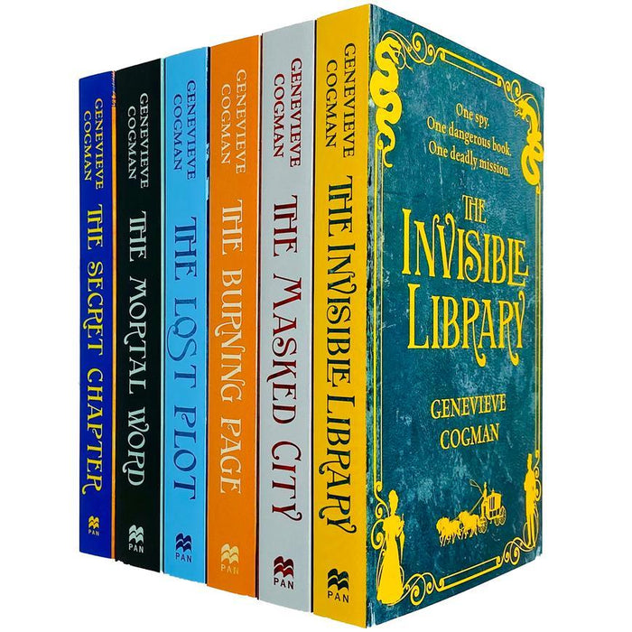 The Invisible Library Series 6 Books Collection Set by Genevieve Cogman - Paperback- Age - Young adults Young Adult Pan Macmillan