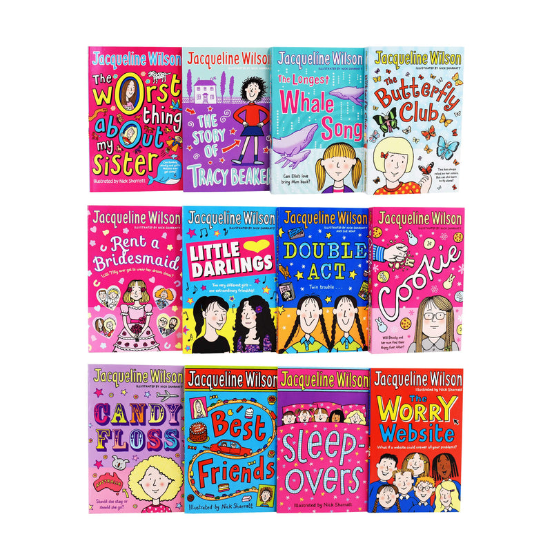 Jacqueline Wilson 21 Books Collection Set - Ages 9-14 - Paperback 9-14 Corgi Books