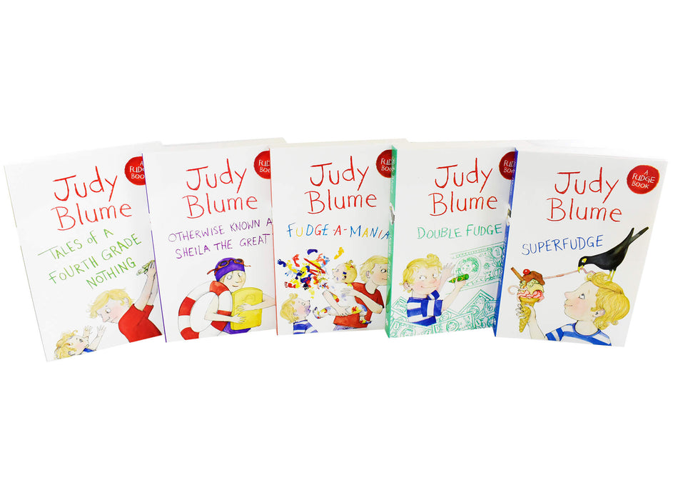 Judy Blume Fudge Series Collection 5 Books Set - Age 7-9 - Paperback 7-9 Pan Macmillan