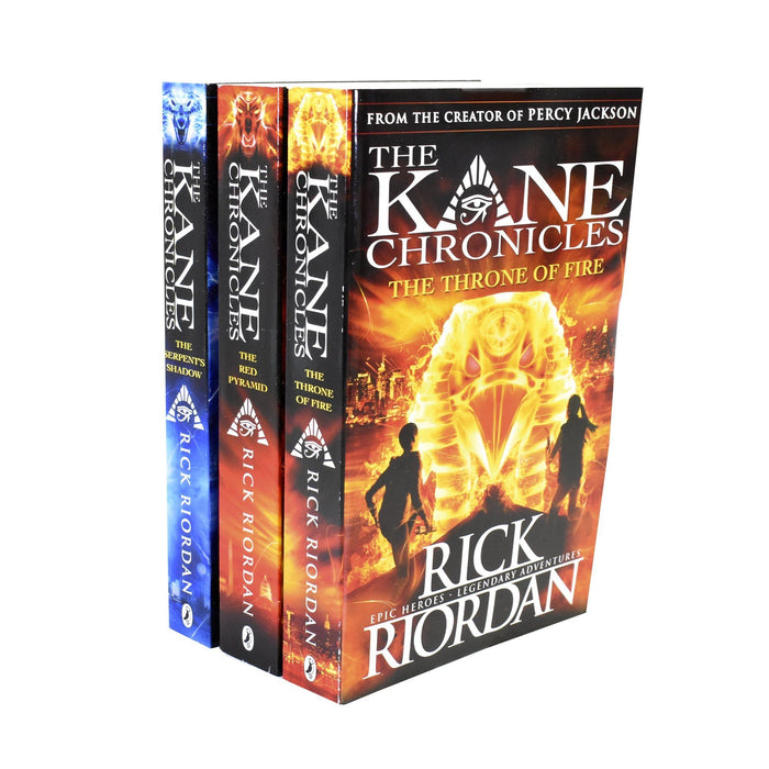 The Kane Chronicles 3 Books Collection By Rick Riordan - Ages 9-14 - Paperback 9-14 Puffin
