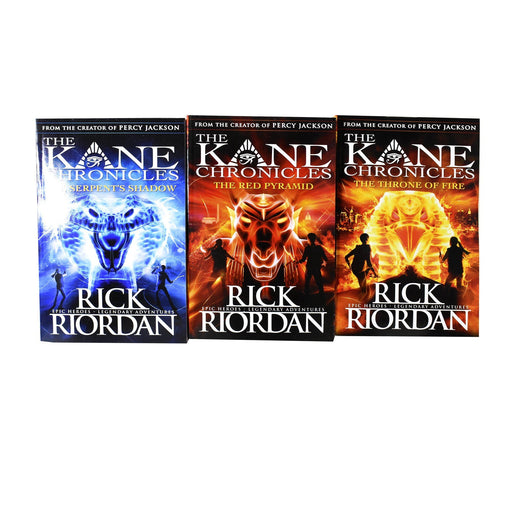 The Kane Chronicles 3 Books Collection By Rick Riordan - Ages 9-14 - Paperback 9-14 Puffin