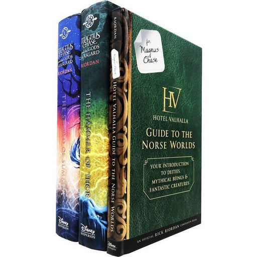 Magnus Chase and the Gods of Asgard Delux Collection 3 Books Set - Young Adult - Hardback - Rick Riordan Young Adult Disney Hyperion