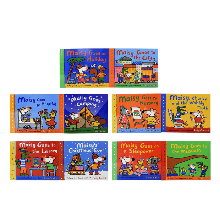 Maisy Mouse First Experiences 10 Books Collection Pack Set By Lucy Cousins - Age 0-5 - Paperback 0-5 Walker Books Ltd