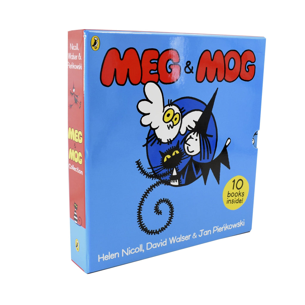 Meg & Mog Helen Nicoll & Jan Pienkowski 10 Books Box Set Age 2+ Paperback