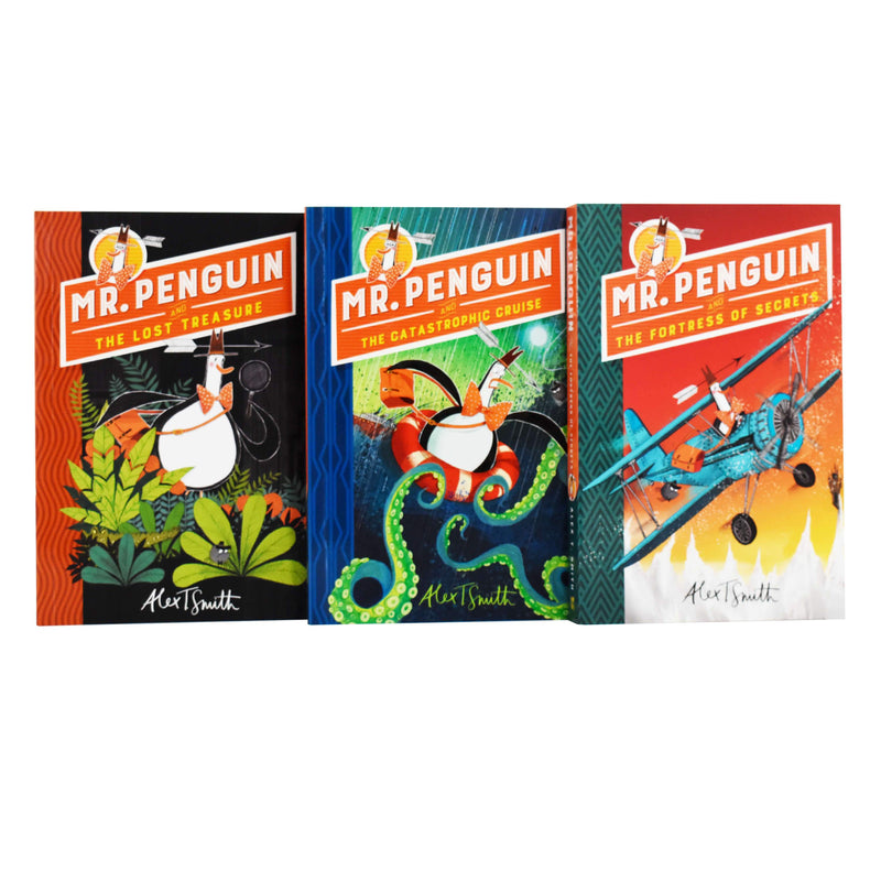 Mr Penguin Series 3 Books Collection Set By Alex T Smith - Paperback - Age 5-8 5-7 Hodder