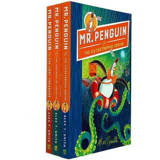 Mr Penguin Series 3 Books Collection Set By Alex T Smith - Paperback - Age 5-8 5-7 Hodder