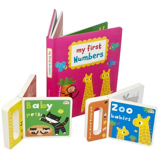 My First Numbers Collection Zoo Babies & Baby Pets 3 Board Book Set- Age 0-5 0-5 Really Decent Books