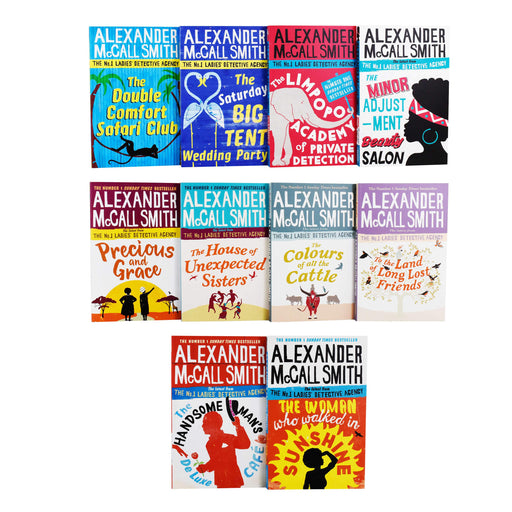 The No 1 Ladies Detective Agency 10 Books Set Series 2 (Book 11 to 20) by Alexander McCall Smith- Adult - Paperback Young Adult Abacus