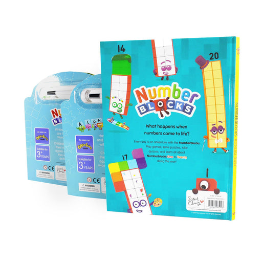 Numberblock and Alphablock Wipe Clean with Annual 2021 3 Books - Hardcover - Age 0-5 0-5 Sweet Cherry Publishing