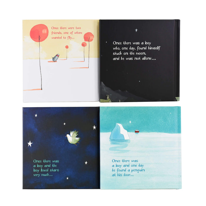 Once there was a boy 4 Mini Picture Books Box set By Oliver Jeffers - Hardcover - Age 0-5 0-5 Harper Collins