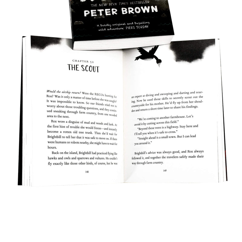 The Wild Robot Series 2 Books Collection By Peter Brown - Age 9-14 - Paperback 9-14 Piccadilly Press