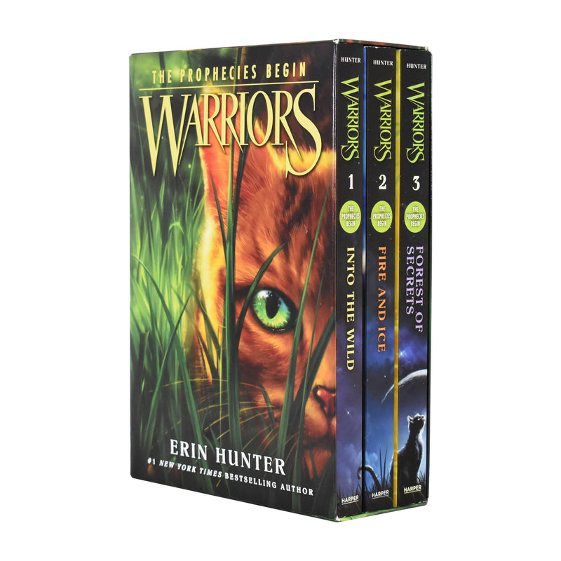 The Prophecies Begin Warriors 3 Books Box Set By Erin Hunter- Paperback - Age 9-14 9-14 Harper Collins