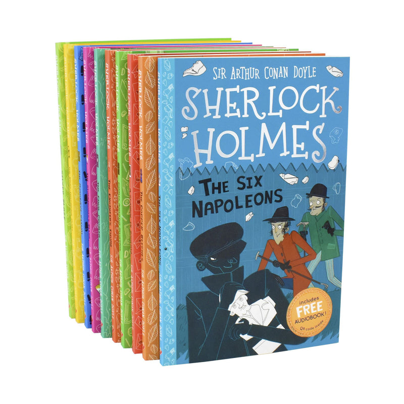 Sherlock Holmes Childrens Collection 20 Books (Series 1 & 2)- Shadows, Secrets, Mystery, Mischief and Mayhem - Ages 7-9 - Paperback - Sir Arthur Conan Doyle 7-9 Sweet Cherry Publishing