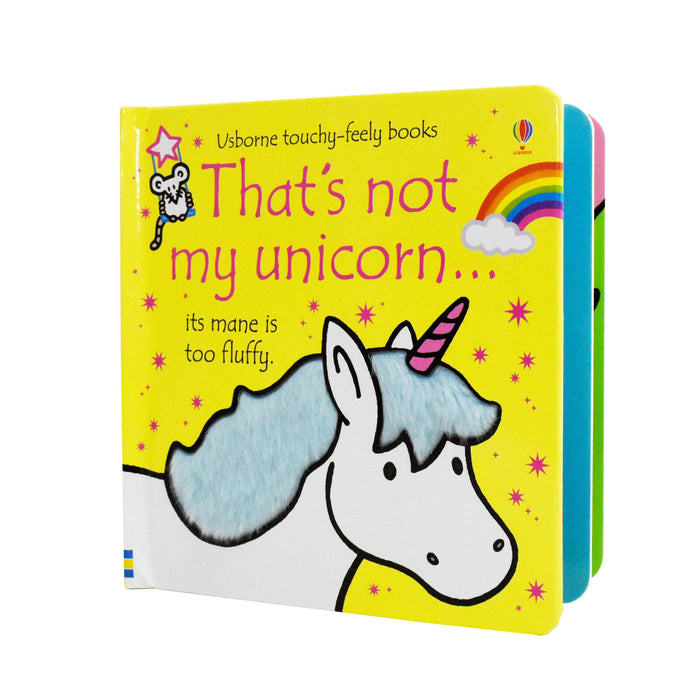 Thats Not My Touchy-feely Unicorn Board Book by Fiona Watt– Age 0-5 0-5 Usborne