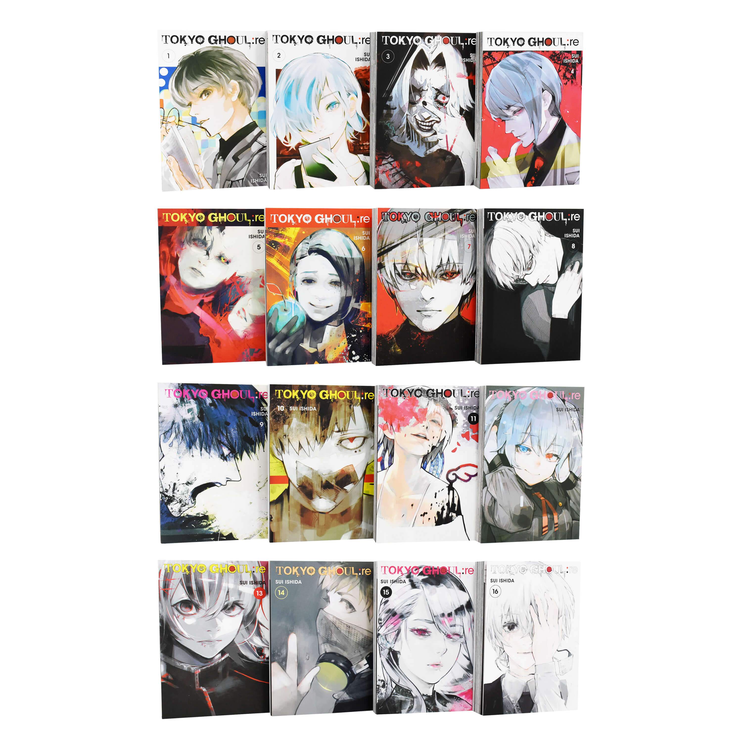 Tokyo Ghoul:re by Sui Ishida: 16 Books Complete Box Set — Books2Door
