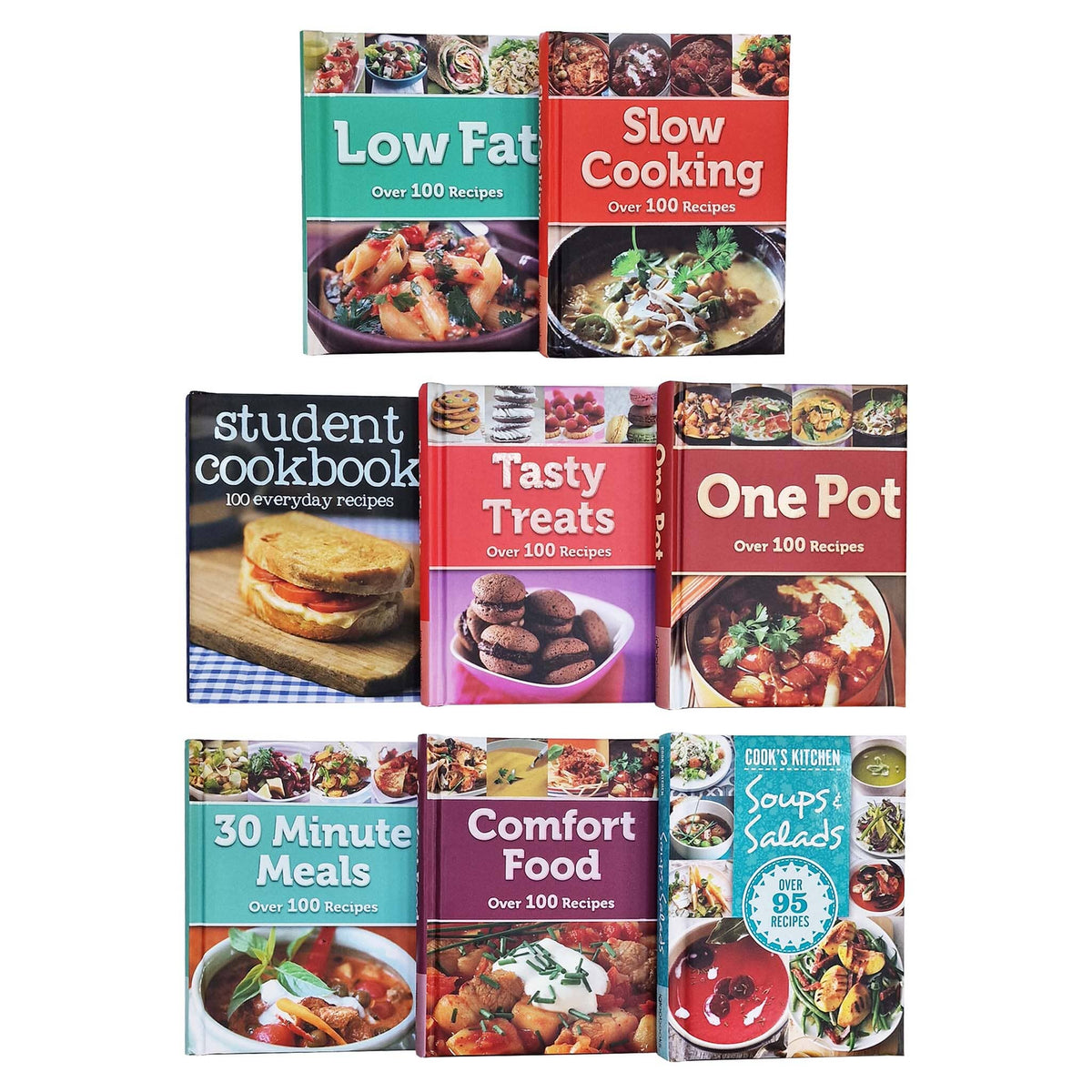 Pocket size Cook Book Collection 8 Books Set - Hardback — Books2Door