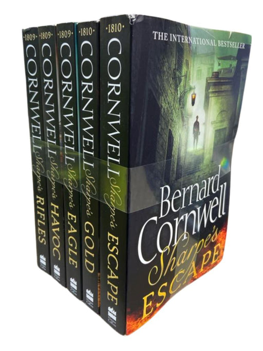 Damaged - Sharpe by Bernard Cornwell: Books 6-10 Collection Set - Fiction - Paperback Fiction HarperCollins Publishers
