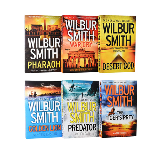 Wilbur Smith Collection 6 Books Set - Paperback - Age Young Adult Young Adult Harper Collins