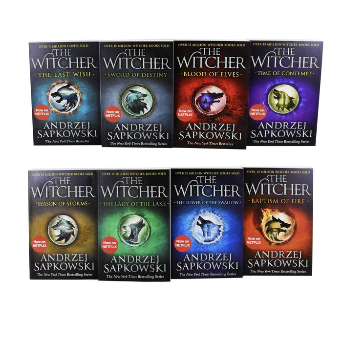 Andrzej Sapkowski Witcher Series Collection 8 Books Set - Young Adult - Paperback Young Adult Gollancz