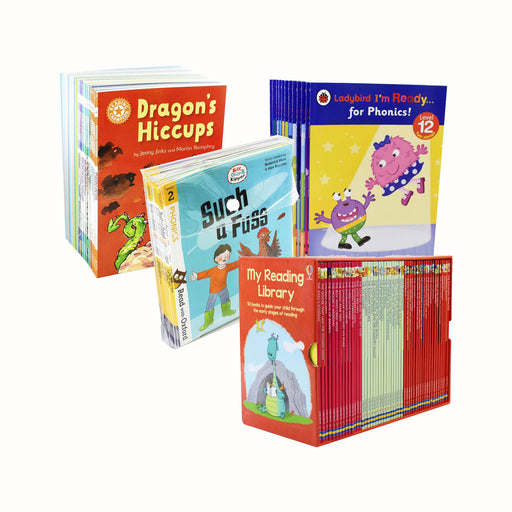 School Deal - Year 1 and 2, 108 Books Collection Set - Paperback 5-7 Various