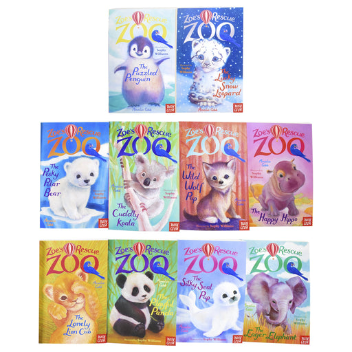 Zoes Rescue Zoo 10 Books Collection Set By Amelia Cobb - Ages 5-7 - Paperback 5-7 Nosy Crow Ltd