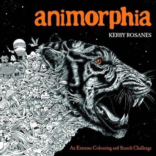 Animorphia: An Extreme Colouring and Search Challenge - Paperback - Kerby Rosanes Michael O'Mara Books LTD
