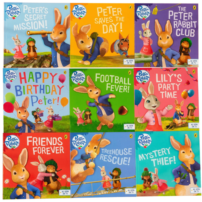 Peter Rabbit Favourite Stories 9 Book Collection By Beatrix Potter - Ages 5-7 - Paperback 5-7 Penguin
