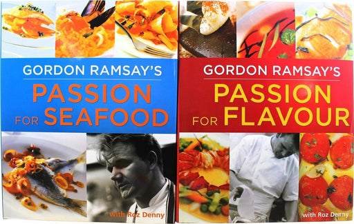 Gordon Ramsay - Passion for Flavour and Seafood 2 Books Bounty