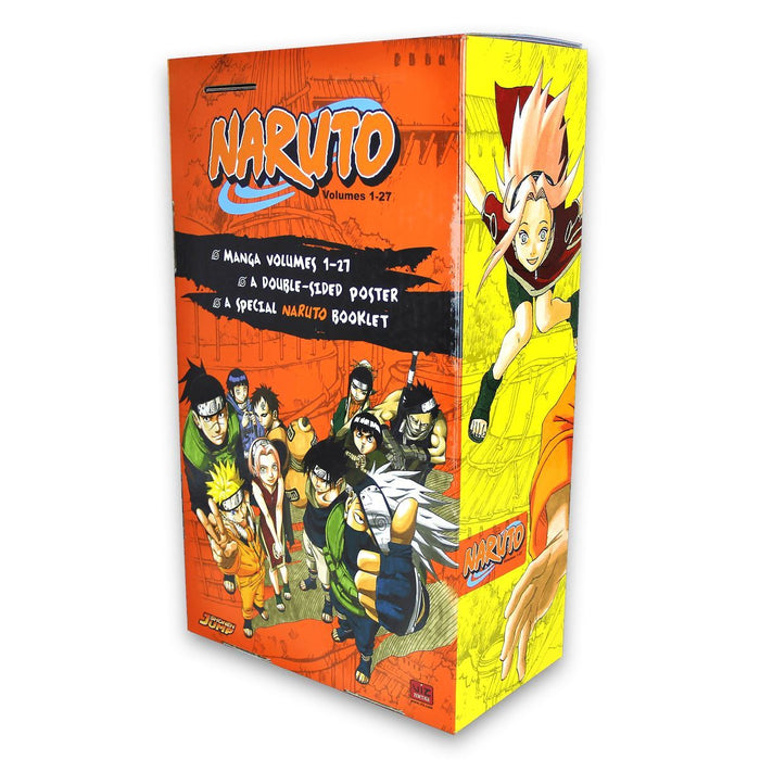 Naruto - Volumes 1-27 Books Boxed collection - Manga - Paperback - Masashi Kishimoto Viz Media