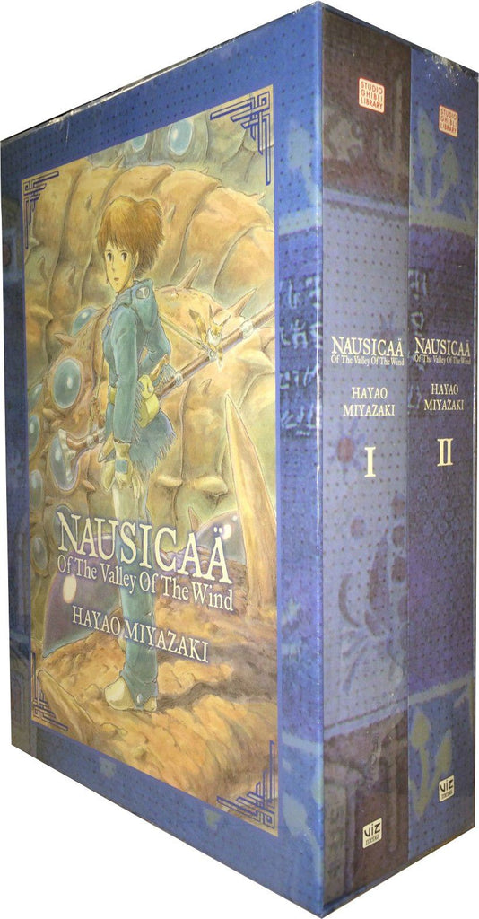 Nausicaa Valley Wind Hayao Miyazaki 2 Books Box Set Hardcover