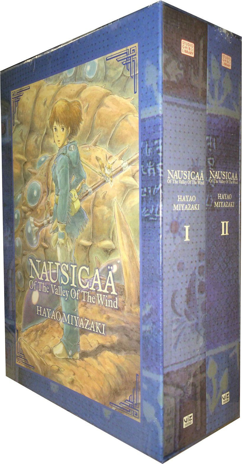Nausicaa of the Valley of the Wind by Hayao Miyazaki 2 Books Box Set ...