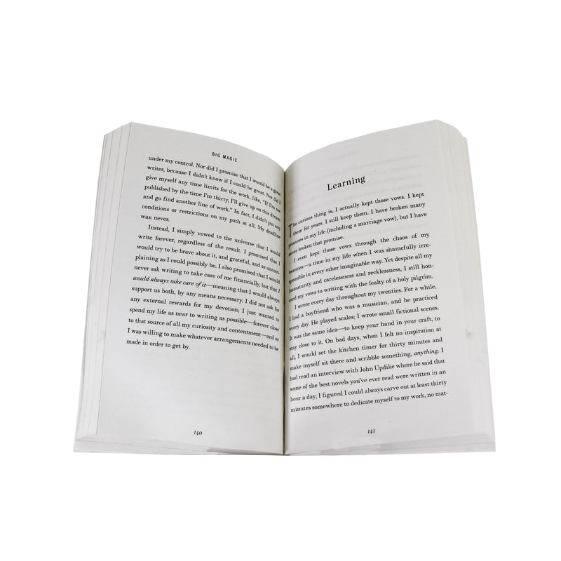 Big Magic - How to Live a Creative Life, and Let Go of Your Fear by Elizabeth Gilbert -Non Fiction- Paperback Non Fiction Bloomsbury Publishing