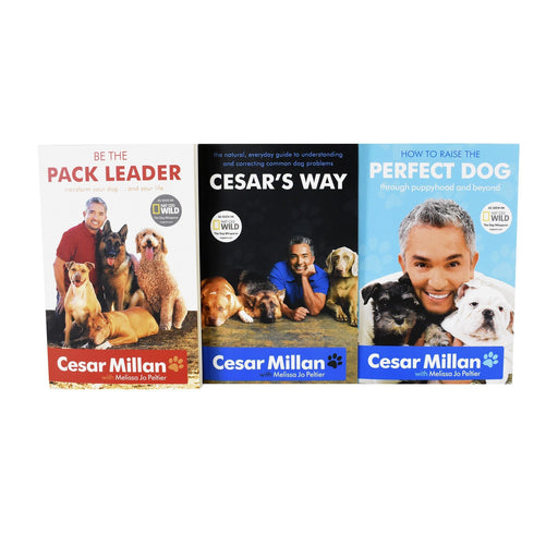 Cesar Millan 3 Books Collection (How to Raise the Perfect Dog, Cesar's Way, Be the Pack Leader) - Non Fiction - Paperback Non Fiction Hodder