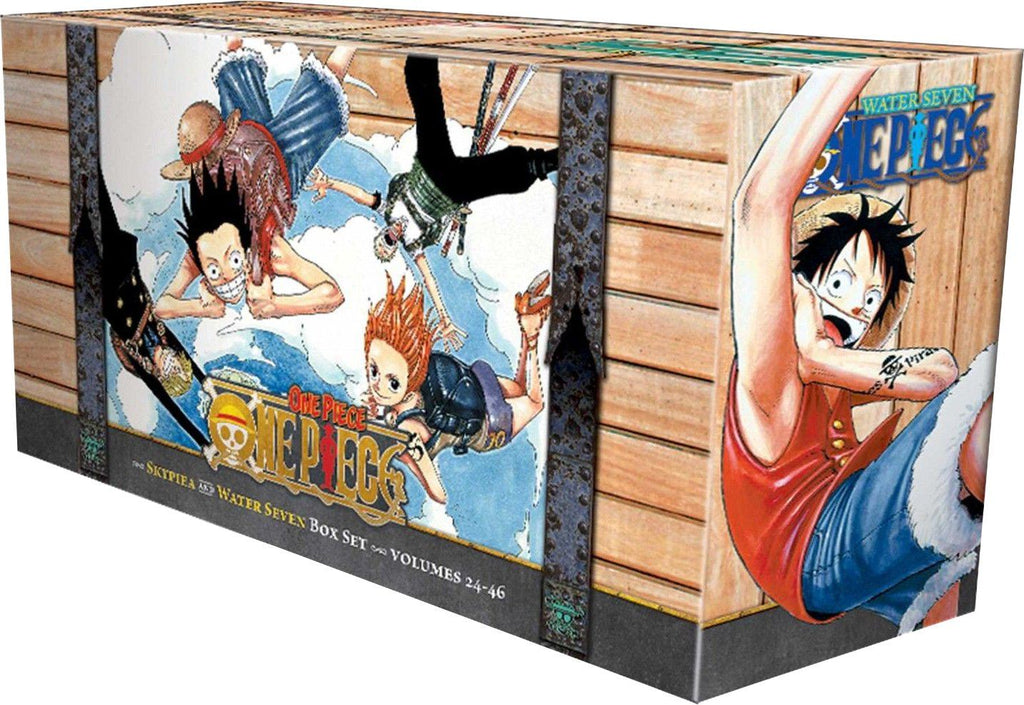 One Piece Eiichiro Oda Box Set 2 Skypiea Water Seven 23 Books Collection Ages 14+ Paperback
