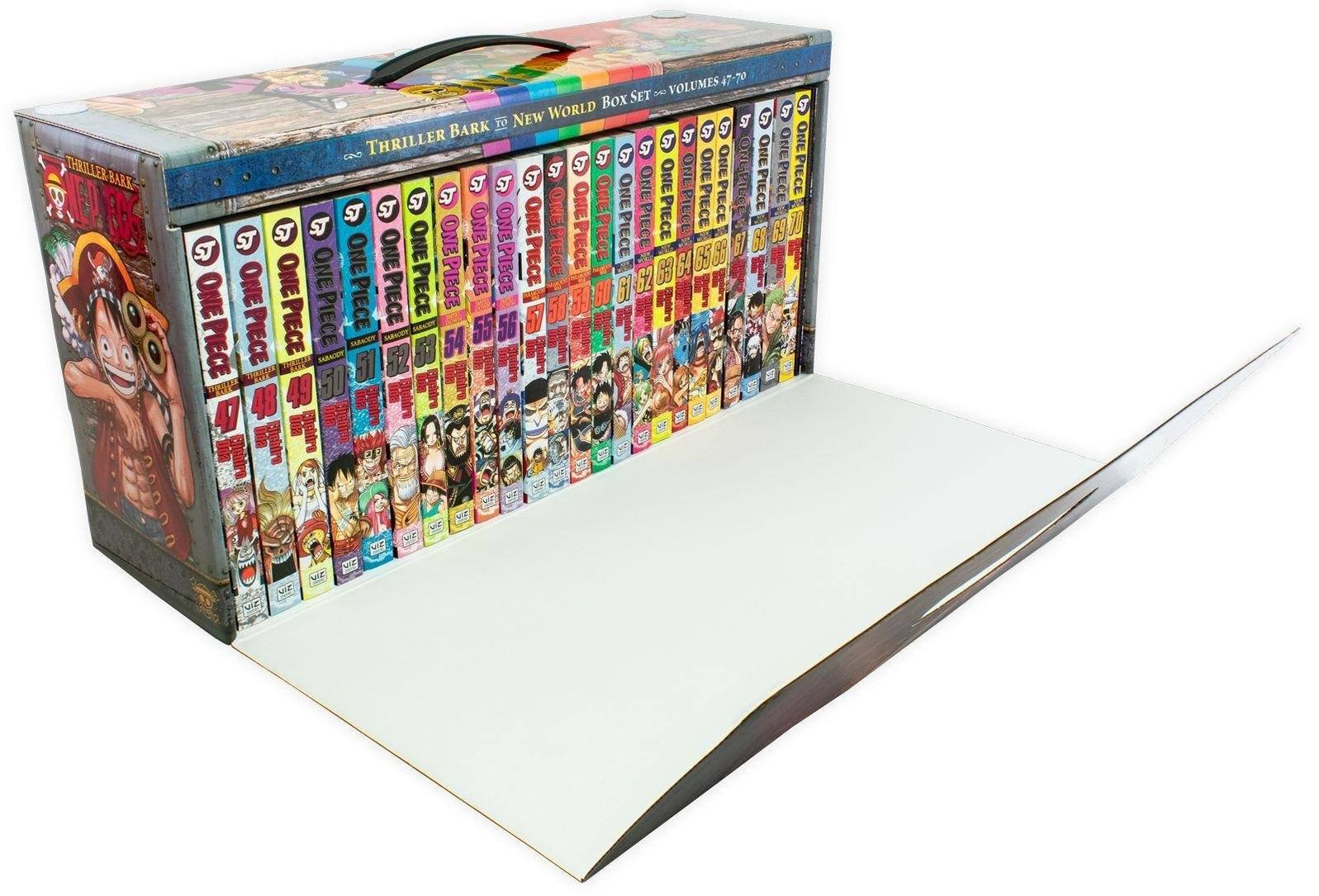 One Piece Box Set 3: (Vol. 47-70) Thriller Bark to New World: by Eiich ...