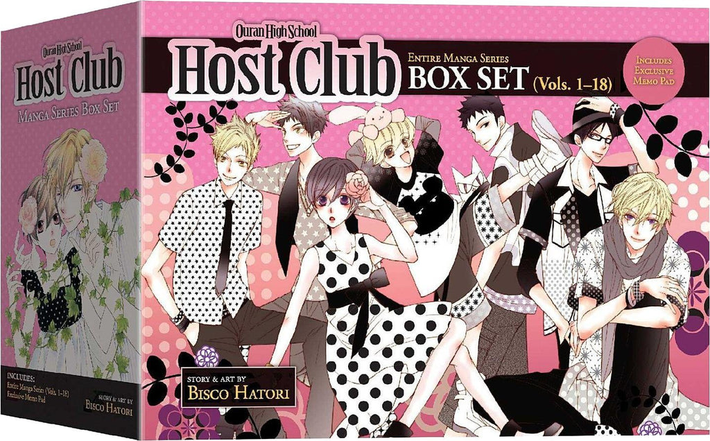 Ouran High School Host Club Box Set 1 18 Bisco Hatori Manga Paperback