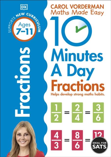 10 Minutes a Day Fractions Popular Titles Dorling Kindersley Ltd