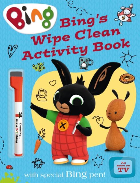 Bing's Wipe Clean Activity Book Popular Titles HarperCollins Publishers