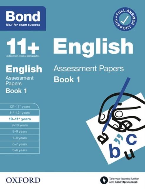 Bond 11+: Bond 11+ English Assessment Papers 10-11 years Book 1 Popular Titles Oxford University Press