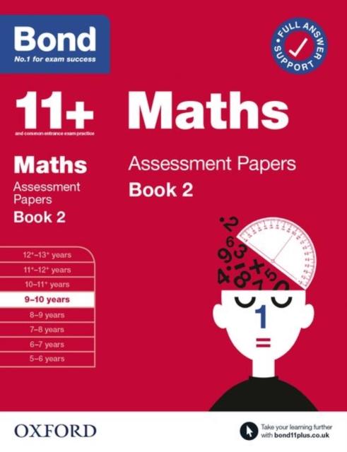 Bond 11+ Maths Assessment Papers 9-10 Years Book 2 Popular Titles Oxford University Press