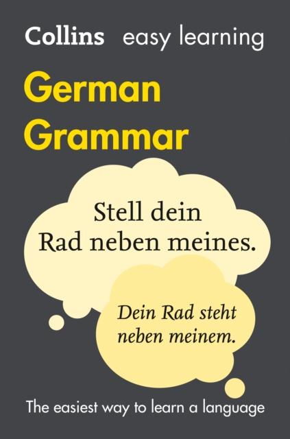 Easy Learning German Grammar : Trusted Support for Learning Popular Titles HarperCollins Publishers
