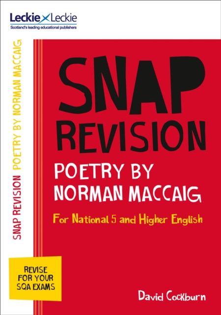 National 5/Higher English Revision: Poetry by Norman MacCaig : Revision Guide for the New 2019 Sqa English Exams Popular Titles HarperCollins Publishers