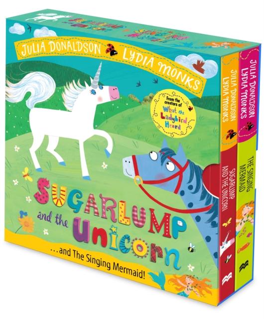 Sugarlump and the Unicorn and The Singing Mermaid Board Book Slipcase Popular Titles Pan Macmillan